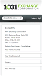 Mobile Screenshot of 1031exchangecorp.com